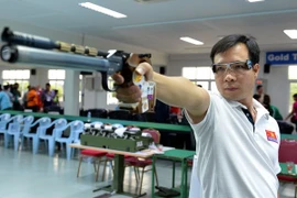 Le sportif Hoang Xuan Vinh. Source : VNA