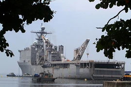 Le navire de débarquement USS Tortuga (Source: AVI)