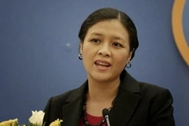 La vice-ministre des Affaires étrangères, Nguyen Phuong Nga à la 13è conférence de l'ONU sur le commerce et le développement (Photo: Internet)