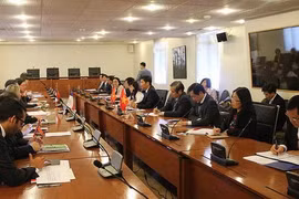 La première réunion du Conseil du libre-échange Vietnam-Chili. (Photo: VNA)