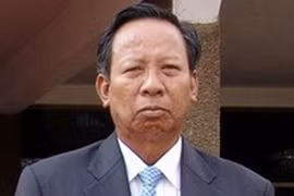  Le vice-Premier ministre, ministre cambodgien de la Défense, Tea Banh. (Source: VTV Đa Nang)