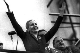 L'ancienne épouse du président argentin Mme Eva Péron. Photo : britannica.com