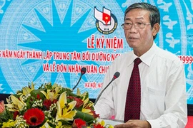 M. Dinh The Huynh, membre du BP, chef de la Commission de propagande et d’éducation du Comité central du Parti communiste du Vietnam. (Source: VNA)