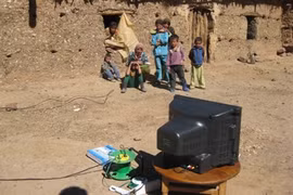 Une scène du film "Le thé et l'électricité". Photo : CTVVNA