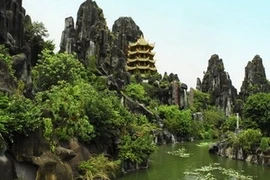 Les montagnes de marbre Ngu Hành Son (Source: world.vietnammls.net)