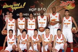 Le Saigon Heat, l'unique club professionnel de basket-ball du Vietnam (Photo: Quang Nhat/AVI).