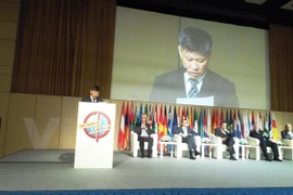 Nguyên Tuân Phong, chef adjoint de la commission centrale des relations extérieures. (Photo: Duy Trinh/Vietnam+)