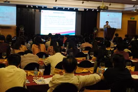 Conférence-bilan des 10 ans de l’organisation de l’ITE-HCMC, le 26 mars à Hô Chi Minh-Ville. 