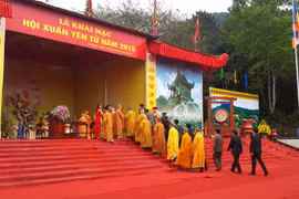La fête de Yen Tu inaugurée à Quang Ninh. Photo : internet