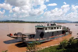 Un bateau sur a rivière du Meskong. Source: VNA