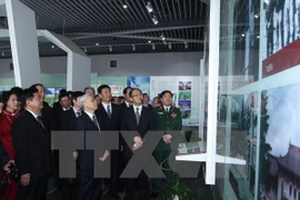 Le secrétaire général du Parti communiste du Vietnam Nguyen Phu Trong visite la ville de Kunming, province du Yunnan.
