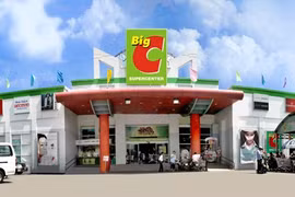 La chaîne française de supermarchés Big C compte à ce jour 27 supermarchés au Vietnam (source: Internet)