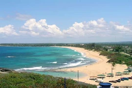 La plage Nhat Le. Photo : internet