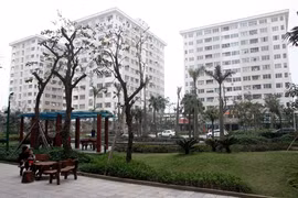 D’ici 2015, la ville envisage de construire 28.750 logements sociaux, soit 1,6 millions de mètres carrés. Photo : Tuân Anh/VNA 