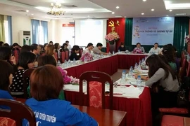 Colloque pour sensibiliser la population à l’autisme, le 2 avril à Hanoi. (Source : CVN/VNA)