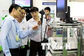 Ouverture du Vietnam Medi-Pharm Expo 2014. Photo : VNA