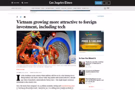 Los Angeles Times : le Vietnam a le plus à gagner à TPP