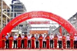 Lào Cai: Inauguration d’une usine d'engrais de 500 milliards de dôngs 