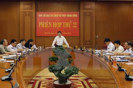 La 22e Réunion du Comité national pour la réforme judiciaire