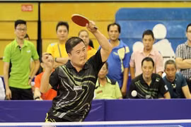 Ouverture du Championnat de tennis de table des vétérans d’Asie-Pacifique à HCM-Ville