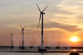 Bientôt l’inauguration de la phase II du Parc éolien de Bac Liêu