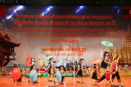 Des artistes vietnamiens saluent la Fête nationale du Laos