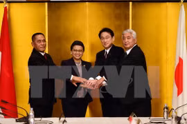 Le Japon et l’Indonésie organisent leur premier dialogue "2+2" sur la sécurité