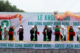 Binh Phuoc : mise en chantier de la zone industrielle Minh Hung-Sikico
