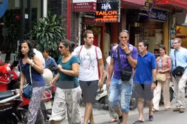 Septembre: hausse du nombre de touristes étrangers au Vietnam