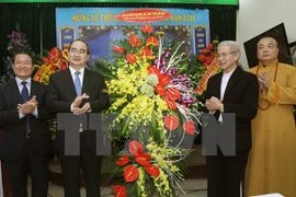 Rencontre à l’occasion de Noël 2015 à Hanoi