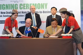 Coopération entre Vietjet et l’Aviation de Nouvelle-Zélande