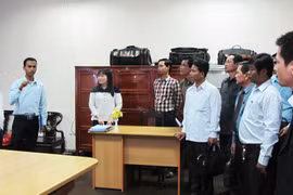 Long An et Svay Rieng (Cambodge) coopèrent dans la communication 