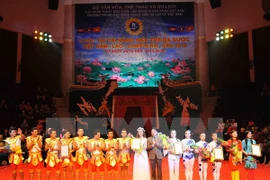 Clôture du concours de cirque 2015 Vietnam-Laos-Cambodge