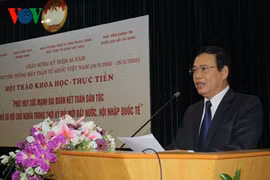 Valoriser la force du bloc de grande union nationale dans la période de Renouveau