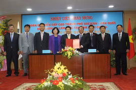 Binh Duong et Deajeon (R.de Corée) signent un accord de coopération