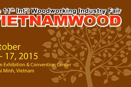 1.200 machines de traitement du bois à la foire-exposition «Vietnamwood 2015» 
