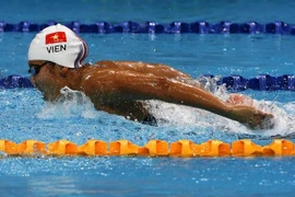 Natation: Anh Viên remporte une médaille de bronze en R. de Corée 