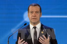 Le Premier ministre russe entame sa première visite au Cambodge