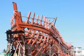 Quang Ngai : Vietcombank soutient la construction d’un bateau de pêche