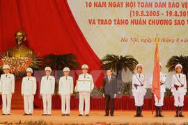 Commémoration de la 70ème journée traditionnelle de la Police populaire