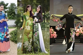 Des collections d’ao dài présentées à l’étranger 