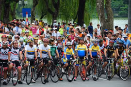 Près de 500 sportifs au tournoi cyclisme Hanoi élargi