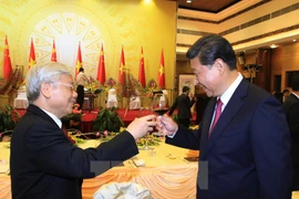 Réception en l’honneur du président chinois Xi Jinping