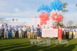 Echange d’amitié entre les forces de sécurité publique du Laos, du Vietnam et du Cambodge 