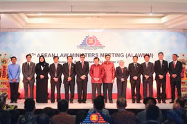 ASEAN : Ouverture de la 9e Conférence des ministres de la Justice 