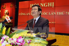 Ouverture de la 71e conférence nationale de la police