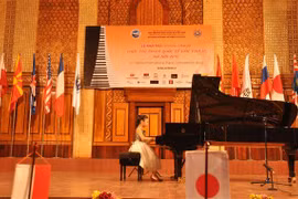 Le 3e concours international de piano de Hanoi