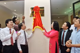 Inauguration du Centre d'information de la VNA à Hanoi