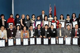 Treize Vietnamiens reçoivent des bourses australiennes Endeavour