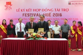 Agribank, sponsor principal du Festival de Hue 2016